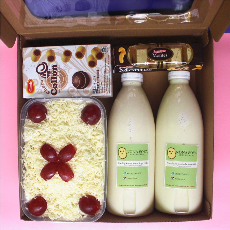 

Hampers / Parcel Salad 1000ml dan Susu 600ml