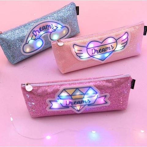 

Tempat Pencil / Pencase Gliter / Pencase Lamp Tumblr / Pencase Lamp