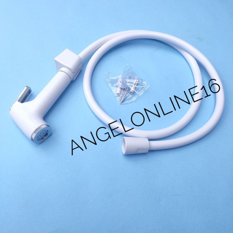 Jet shower Toilet putih/shower cebok putih