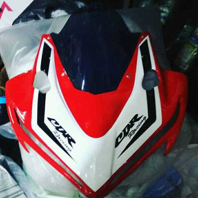 topeng v4 cbr 150r facelift kedok/topeng v4 cbr 150r facelitft visor v4 cbr k45G