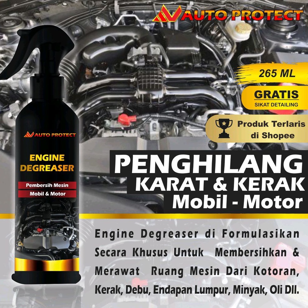 Pembersih Mesin Mobil &amp; Motor | Penghilang Karat - Kerak - Noda Oli Motor Mobil | Engine Degreaser | By Av Auto Protect