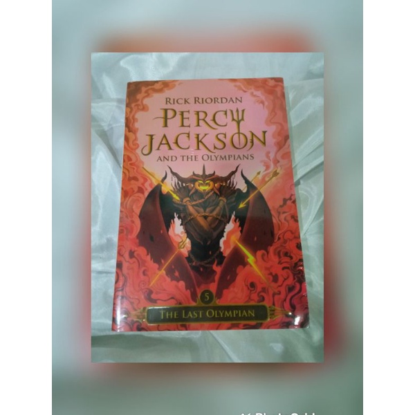 Jual Novel Fantasi Percy Jackson 5 The Last Olympians Rick Riordan