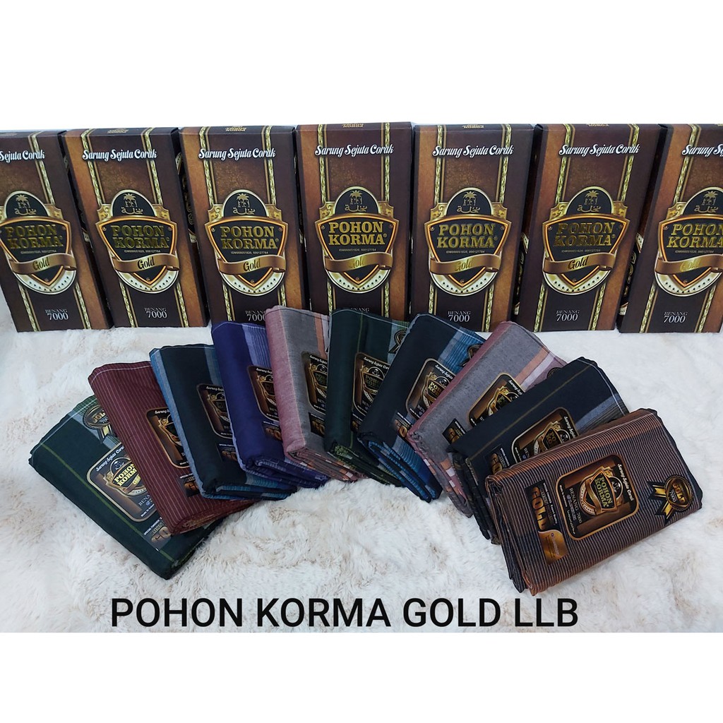 [ECER] Sarung Pohon Korma Gold LLB
