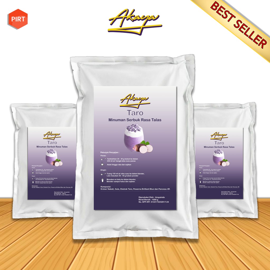 

TARO POWDER PREMIUM 1kg - Bubuk Minuman