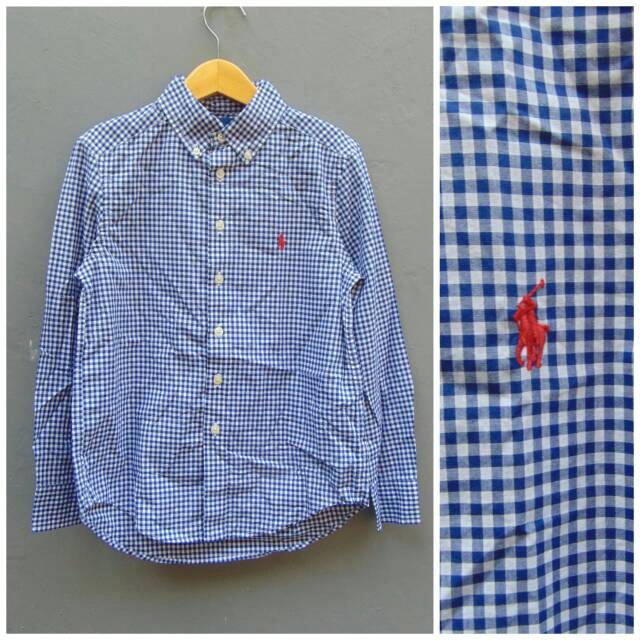 Kemeja Polo Ralph Lauren Navy