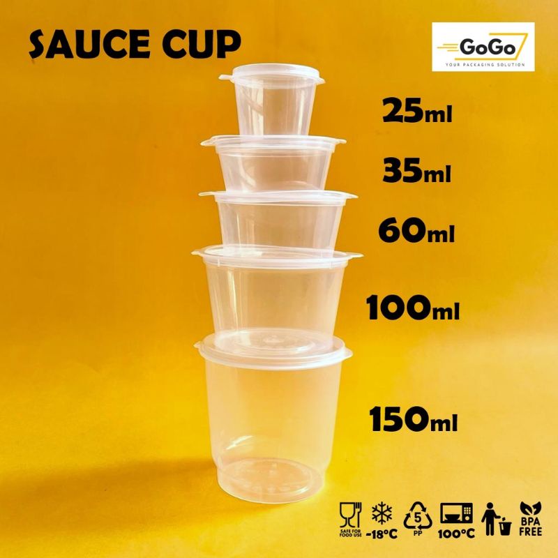 Thinwall Cup Sambal , Sauce Cup, Cup Jelly Agar2
