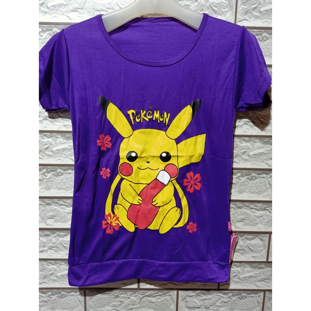 LEANA58 KAOS ANAK PIKACHU