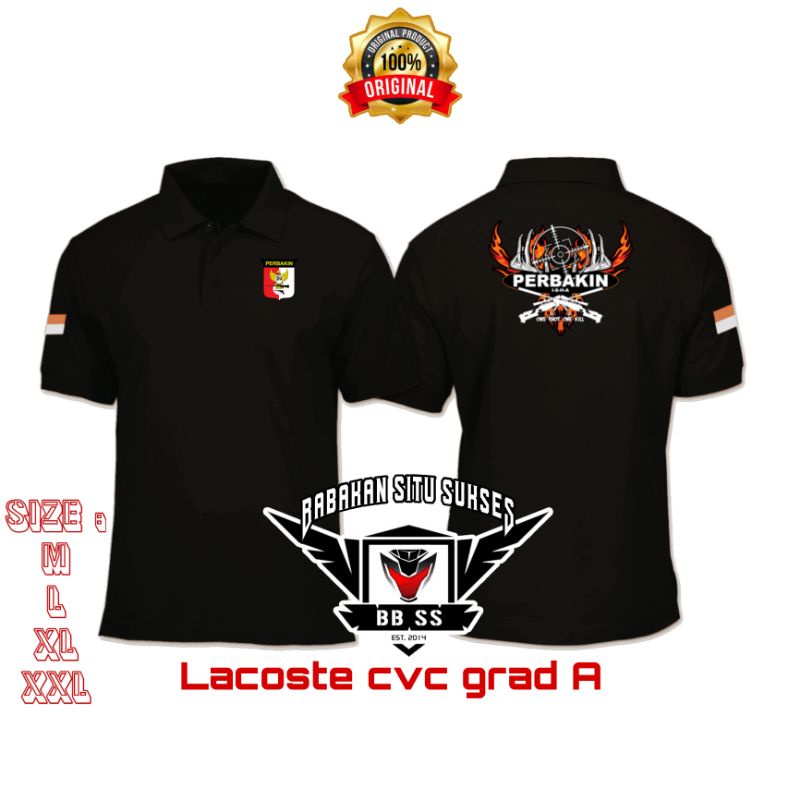 KAOS POLO SHIRT PERBAKIN KAOS KERAH POLO PERBAKIN TERBARU