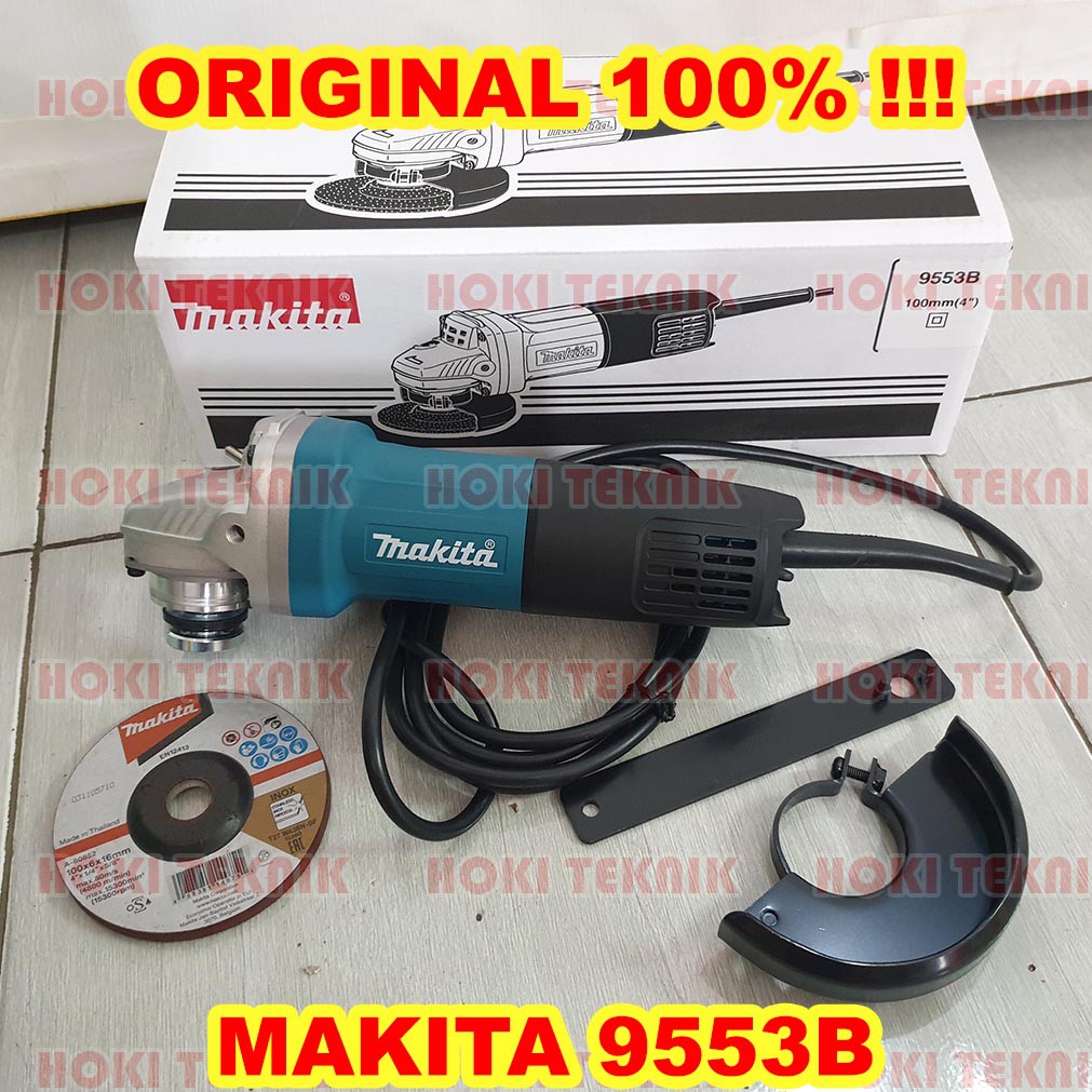 Mesin Gurinda Gerinda Tangan Listrik Makita 9553b ORIGINAL