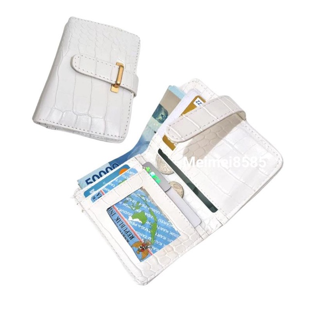 MEIMEISHOP DOMPET KARTU GAWANG CROCO GROSIR DOMPET KARTU FASHION BATAM MURAH WALLET WANITA