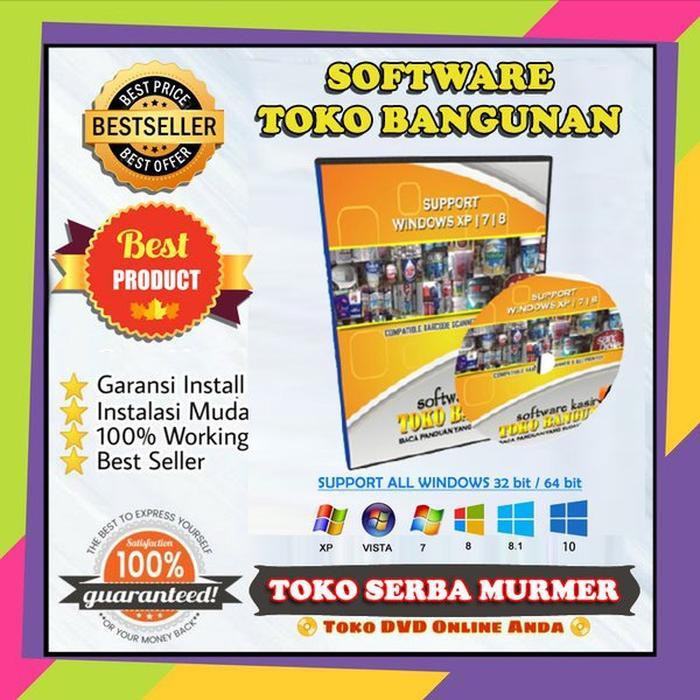 Jual SOFTWARE PROGRAM KASIR TOKO BANGUNAN BEST SELLER Berkualitas