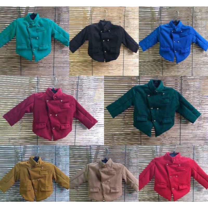 atasan beskap solo anak TK SD atasan surjan adat Jawa baju dalang anak laki-laki