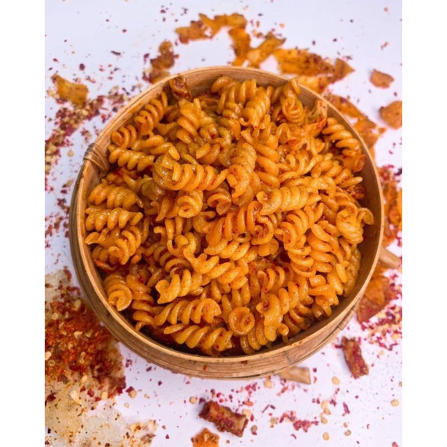 

makaroni spiral keju manis pedas daun jeruk 50g