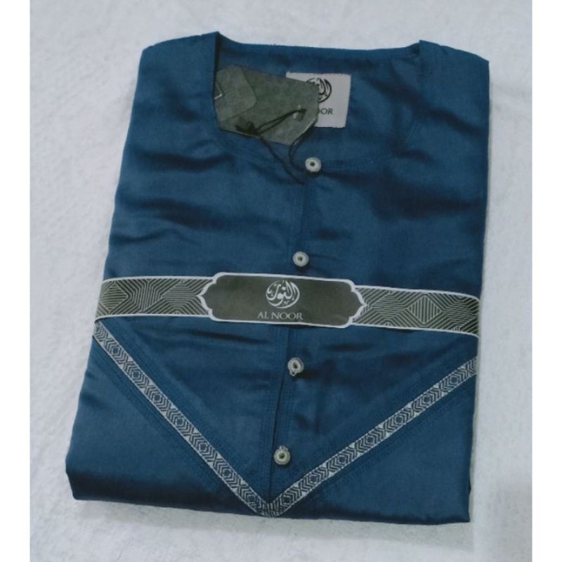 Jubah Al Noor OMANI seri warna  Bordir