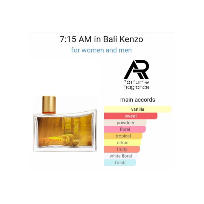 ARparfumefragrance - KZ BAL1 - PARFUM PRIA WANITA - Parfum Tahan Lama Aroma Persis Original