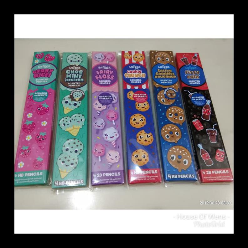 

STOK BARU SMIGGLE SCENTED PENCILS PACK - PENSIL WANGI PACK SMIGGLE PAKET ALAT TULIS MURAH TERLENGKAP