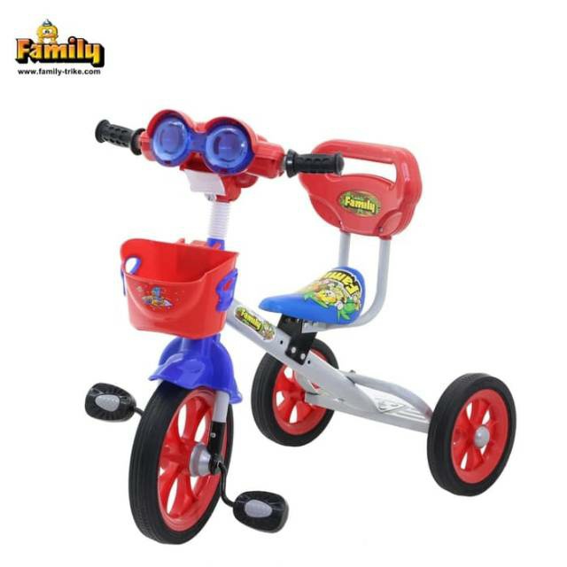 Family Tricycle F-339H / Sepeda Anak Roda Tiga