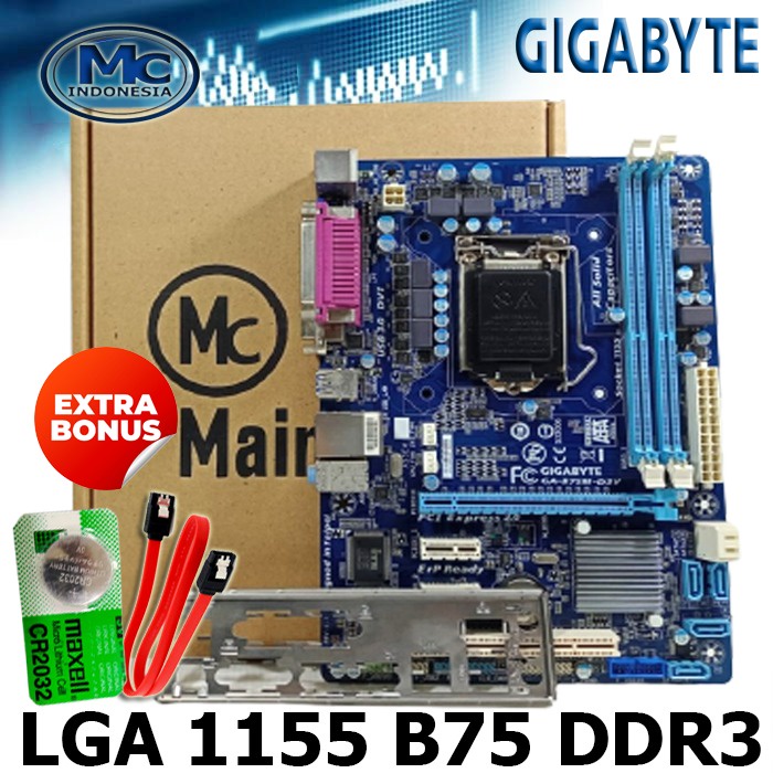 Motherboard MOBO Mainboard LGA 1155 B75 DDR3