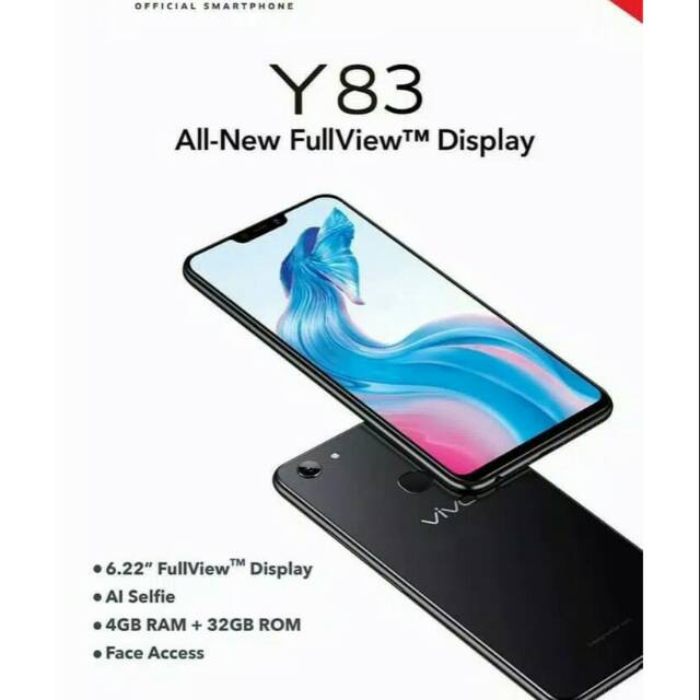 Vivo y83 ram 4gb rom 32gb