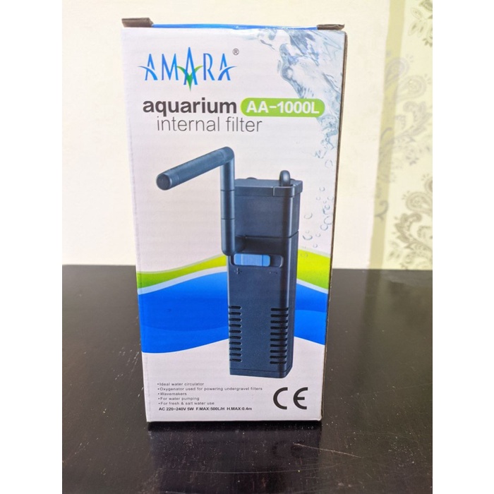 Pompa Air Celup Filter Internal Aquarium Amara AA-1000L AA1000L AA 1000L Mesin Akuarium Murah