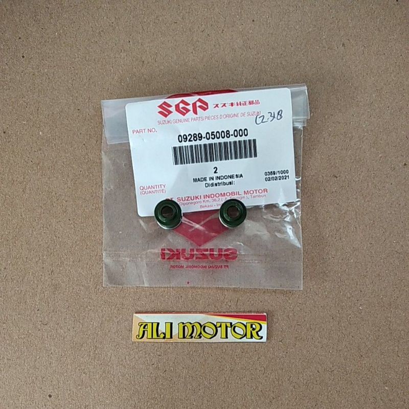 Seal sil klep nex smash shogun supra karisma 1 SET DAPAT 2 PCS 09289-05008-000 ori SUZUKI