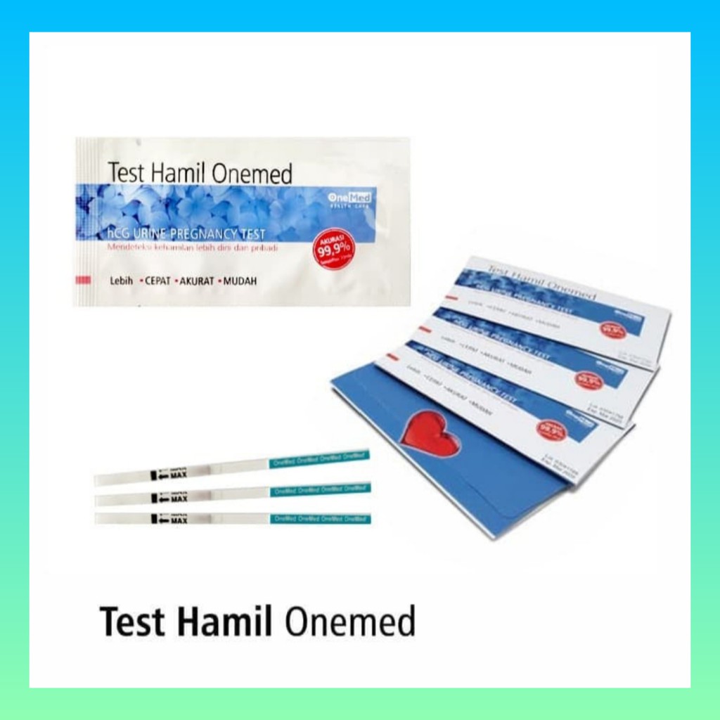 Testpack OneMed  Tespek One Med  hCG Urine PregnancyTes Kehamilan