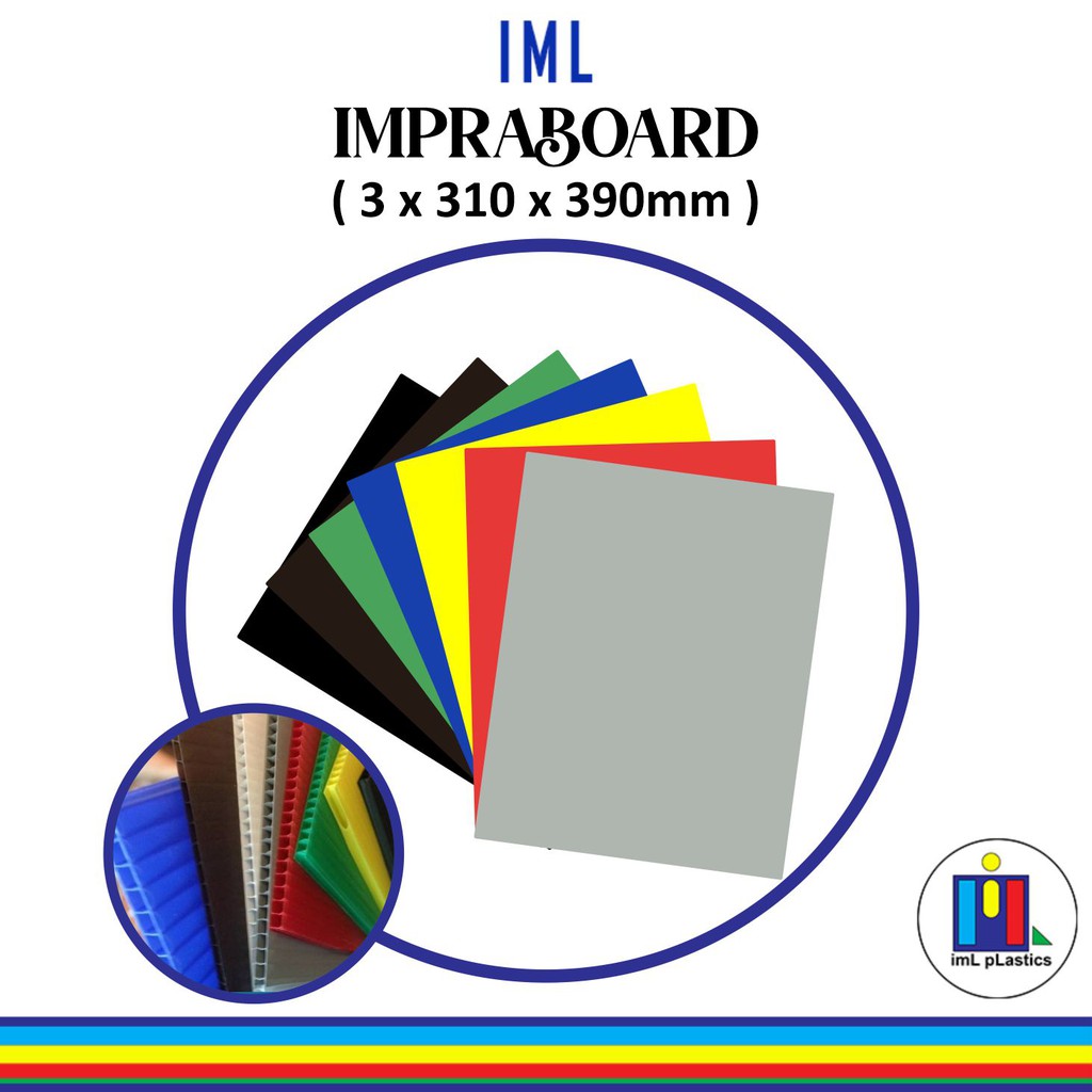 Impraboard ( Tanpa Lubang ) Dimensi :31cmx39cmx3mm - Set 15 pcs