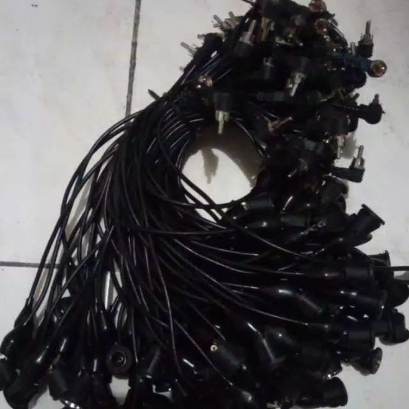 Sambungan antena mesin tv tabung Sambungan kabel antena tv