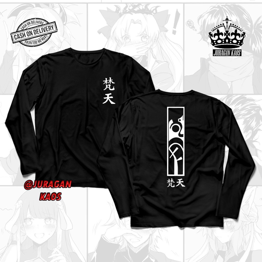Kaos Tokyo Revengers Bonten 2 / Kaos Anime Lengan Panjang / Baju Anime Tokyo Manji / Longsleeve