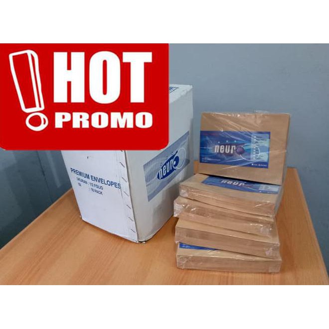

Khusus Gosend!! Amplop Coklat Ukuran 1/2 Folio Neuro ( 19 X 25 Cm )
