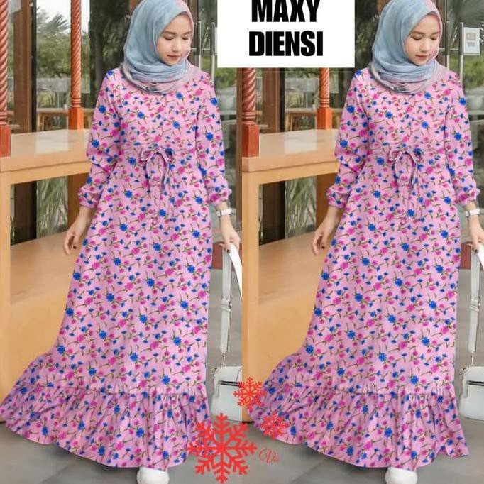 Maxi Diensi Pink Gamis  0100 Sgo Baju  Gamis  Wanita Terbaru   Maxi Diensi Pink Gamis  0100 Sgo Baju  Gamis  Wanita Terbaru