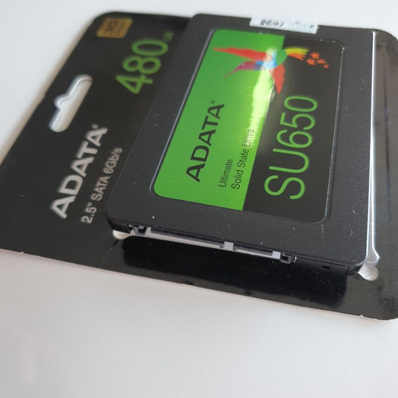 HARDDISK SSD 480GB SSD ADATA 480GB SU650 SATA3 RESMI ORIGINAL