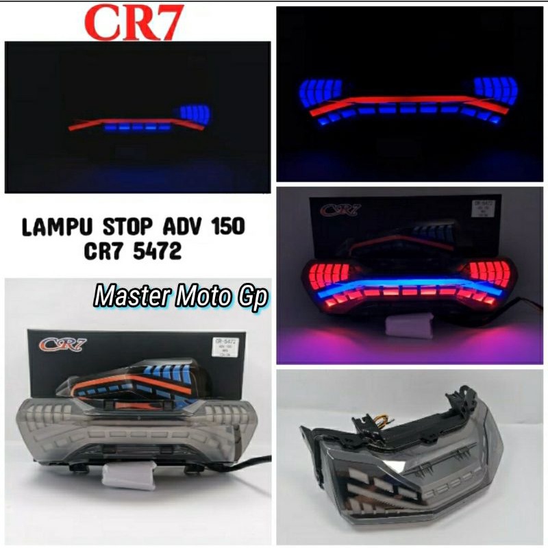 lampu stop complit ADV150 Kamen rider Stoplamp Adv kamen rider Cr7 5472