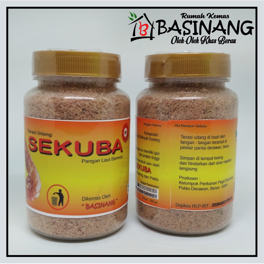 

Terasi bubuk Siap pakai - Sekuba | Khas berau kalimantan timur