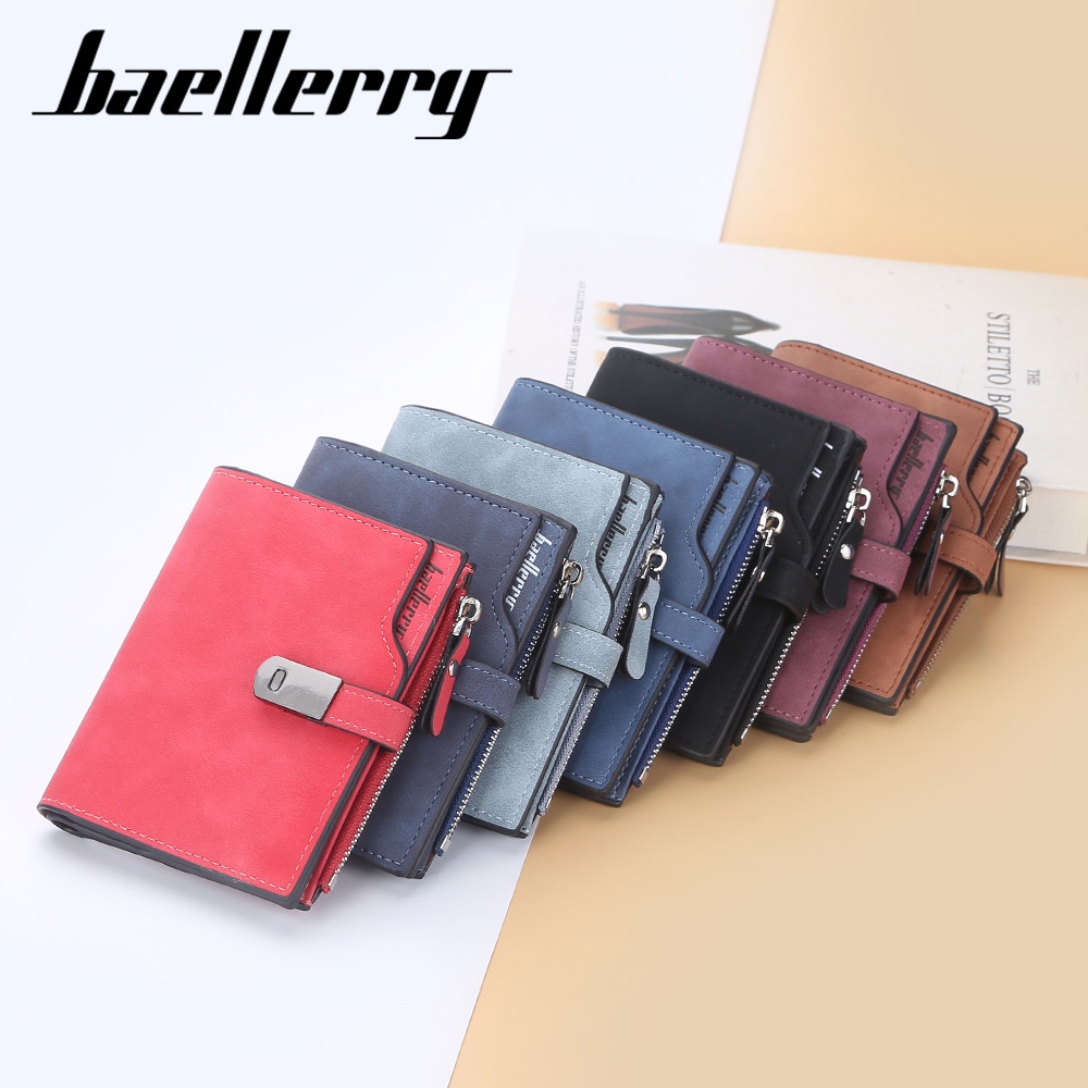 BAELLERRY N2359 Dompet Wanita Kecil Bahan Kulit PU Leather Premium WATCHKITE WKOS