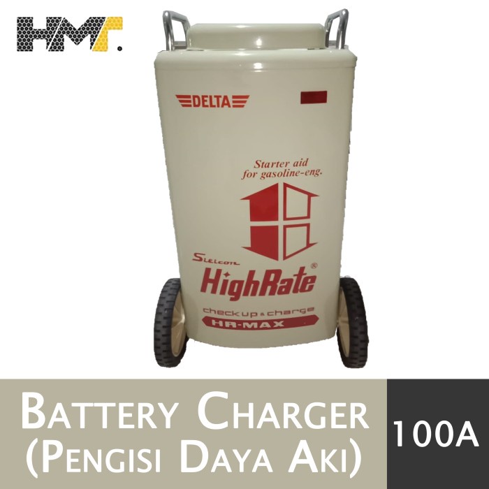 DELTA Battery Charger 100A / Pengisi Daya Aki 100 A