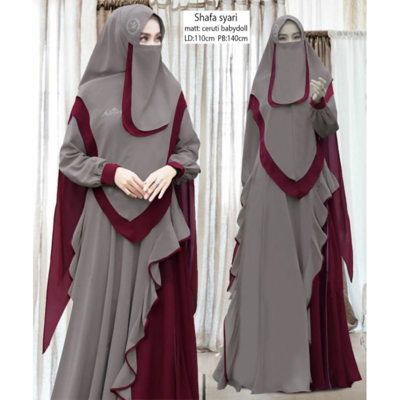 MP Shafa syari plus cadar
