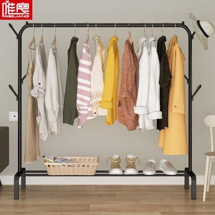 Windproof Clothes Hanger Dengan Gantungan Topi baju besi panjang