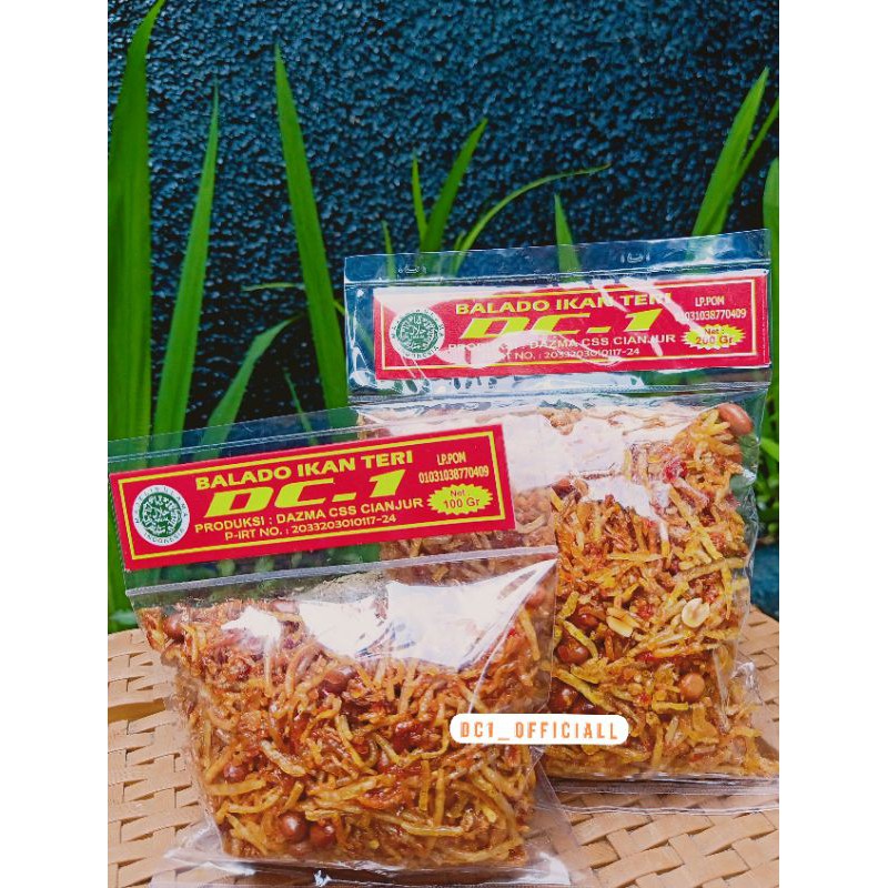 Kentang balado teri kacang dc1 produksi dazma