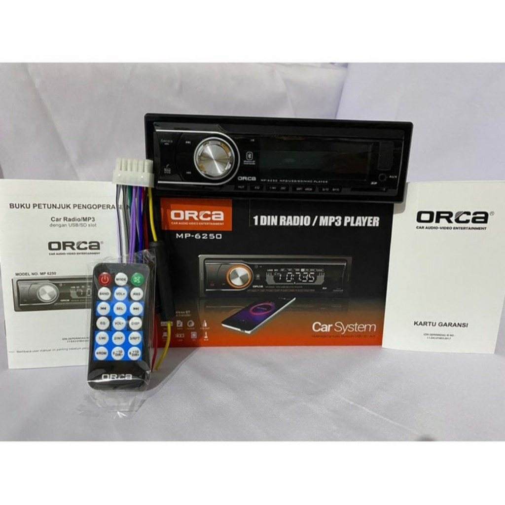 MP 3 audio mobil ORCA MP-6250 car system