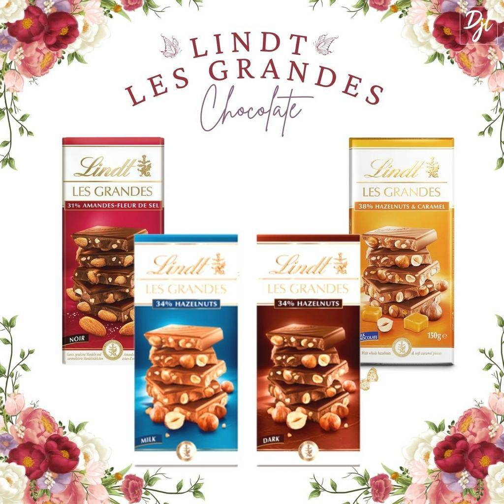 

Lindt Les Grandes Chocolate 150g Cokelat Batang Swiss 1 Pcs