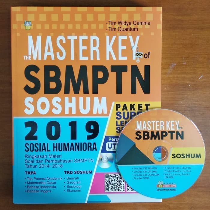 Buku The Master Key Of Sbmptn Sosial Humaniora Soshum 2019