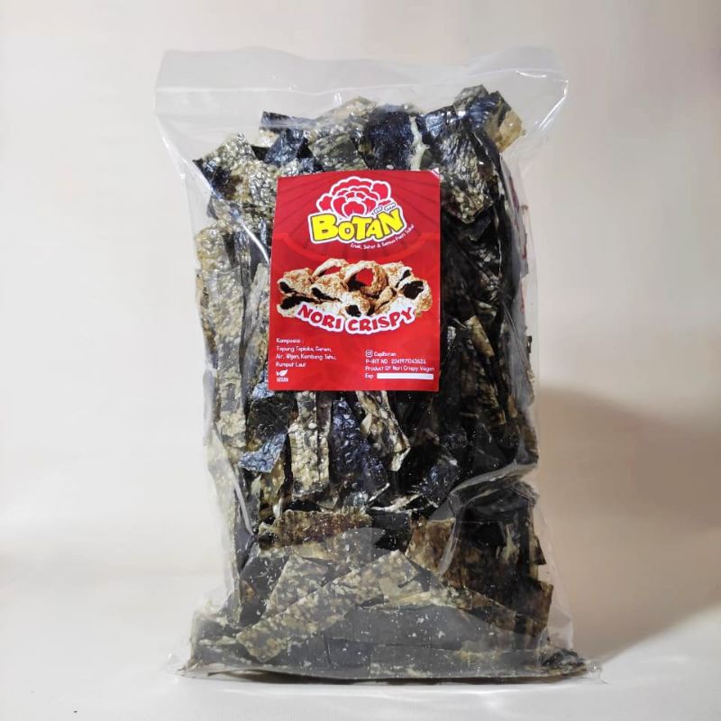 

Nori Crispy Vegan Mentah 500Gr