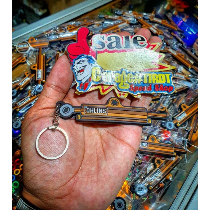 Keychain Gantungan Kunci Stabilizer Ohlins Magnesium Product Universal.