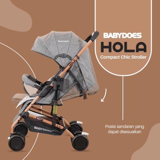 Stroller Babydoes Hola - Kereta Dorong Bayi