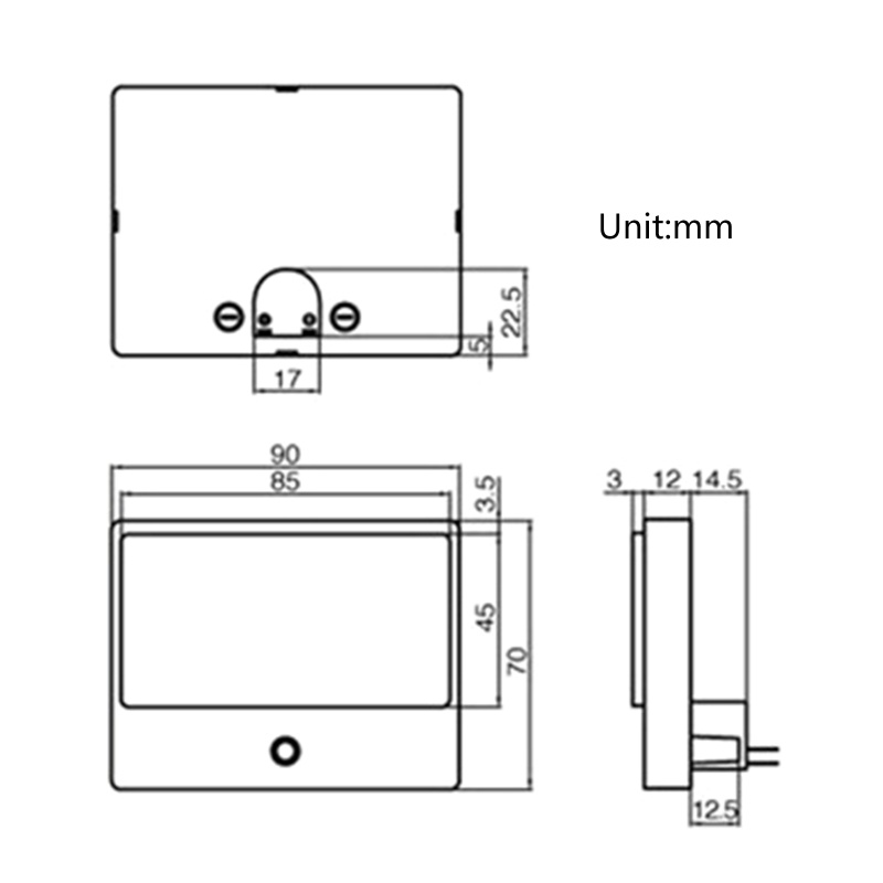 Kiss VU Meter DB Level Header Audio Power Amplifier Dengan Lampu Belakang Putih Untuk DIY