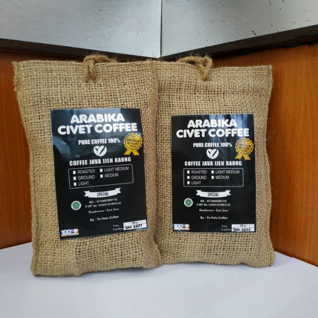 

Arabic Civer Coffee (Kopi Luwak Arab) 100g