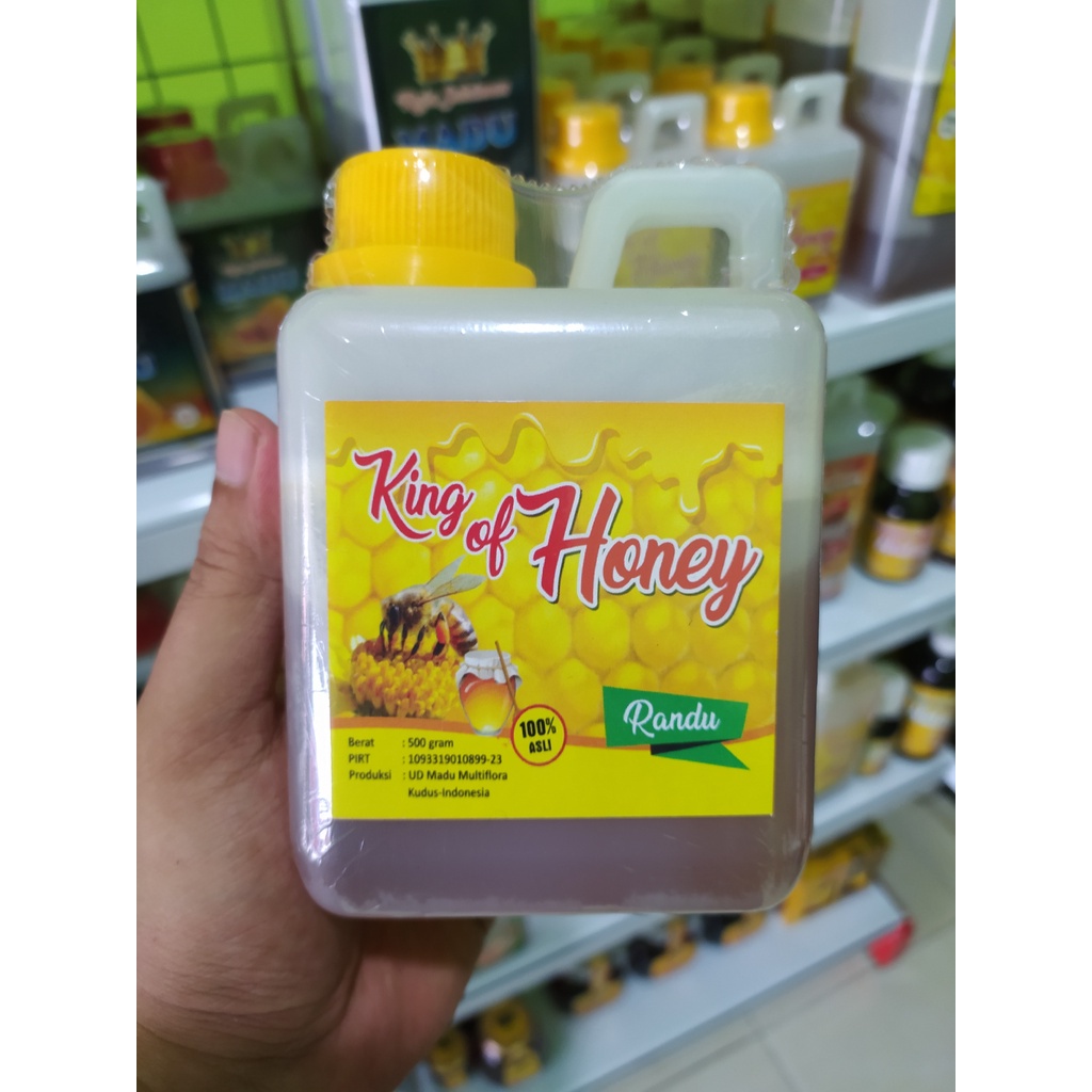 MADU MURNI King Of Honey 100% Asli Terdapat Varian Madu Randu Madu Liar Madu Super Pilihan Terbaik Original Dari Bpom