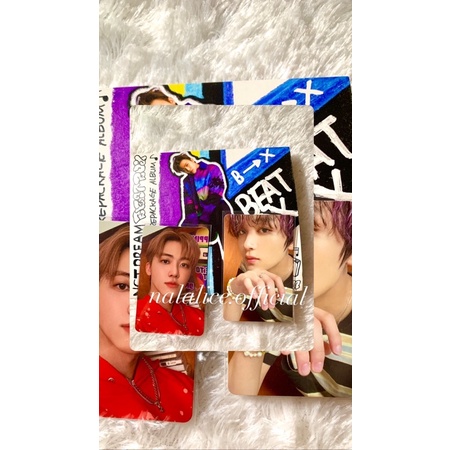 Photocard Jaemin Mixtape Beatbox dan Haechan Beatbox Digipack