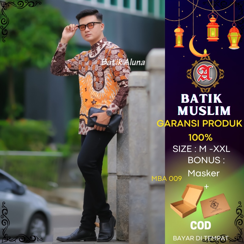 kemeja muslim Pria Baju Muslim Pria Baju Koko Pria batik pria baju batik pria kemeja batik pria  bat